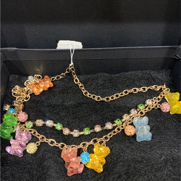 Betsey Johnson Gummy Bear Necklace - Picture 2 of 6